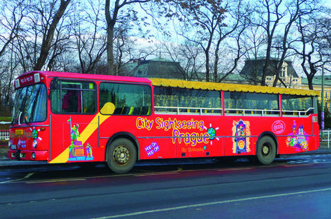 City Sightseeing Prague Hop-On/ Hop-Off Tour, optional Vltava River Cruise and Walking Tours